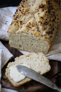 לחם בירה טבעוני עם קמח כוסמין