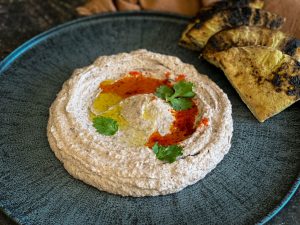 ממרח שעועית שחורה טבעוני - חומוס שעועית שחורה בריא ללא גלוטן